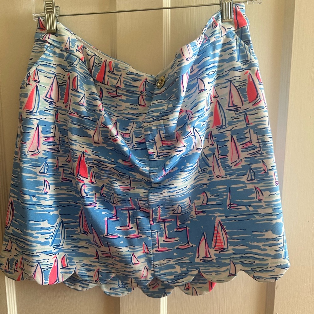Lilly Pulitzer skort in Boatylicious